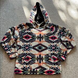 Mens’ Patterned Fleece Hoody